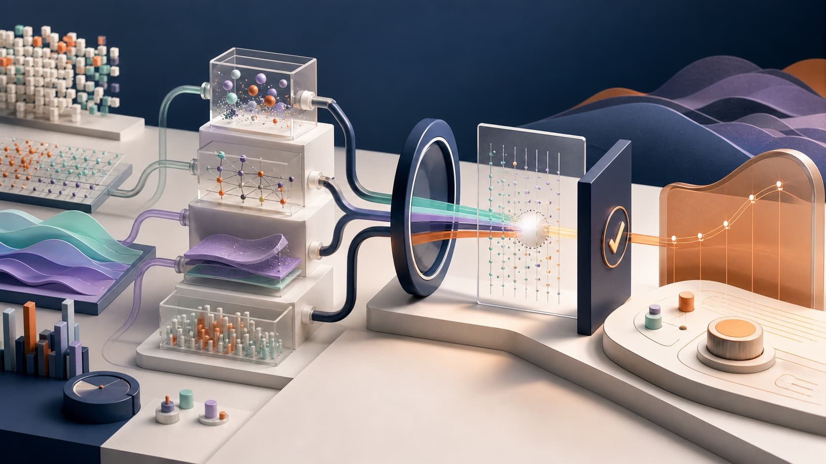 Data science experiments converging into verified insight and human judgment